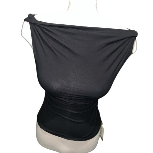 OGL Eco-SkinKiss Multi-wear Versatile Necklines Brami Top Sz Medium Womens Black - Picture 5 of 15